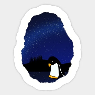 Crying In The Night Sticker